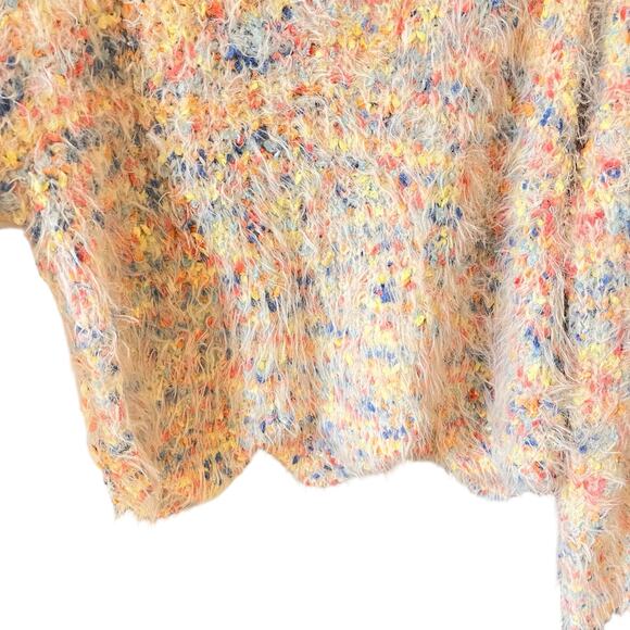 &Merci Confetti Scallop Chenille Sweater L - Picture 7 of 12